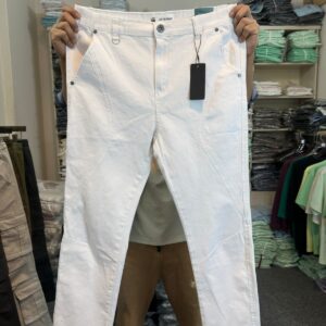 Premium G-Star Twill Pant-(White)